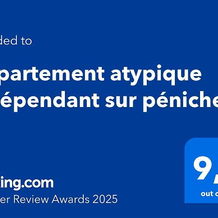Appartement Atypique Independant Sur Peniche Мец Экстерьер фото